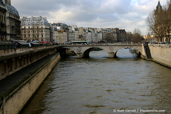 River Seine through Paris