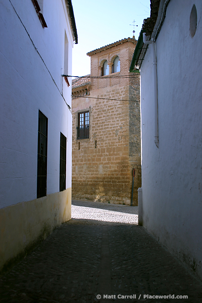 quiet Ronda street