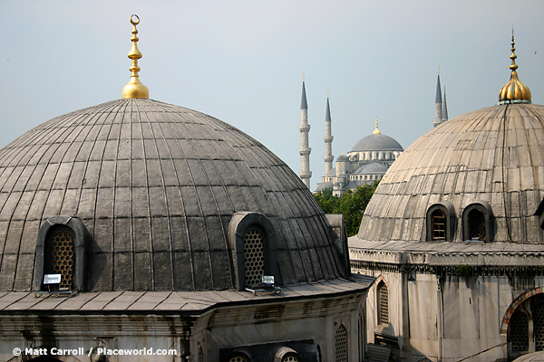 two Istanbul mosques