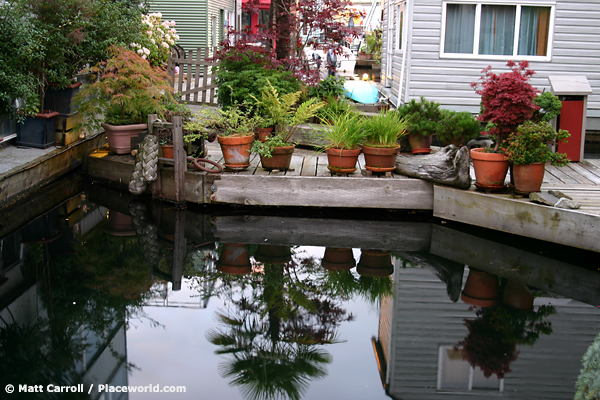 Floating garden, Granville Island