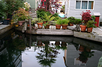Floating garden, Granville Island