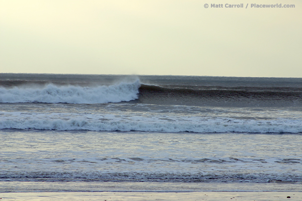 empty wave, Inch Strand