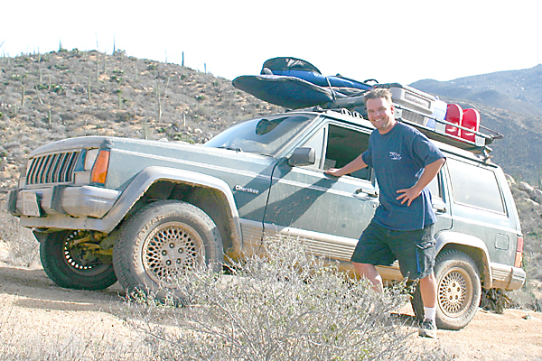 Matt Carroll with Jeep